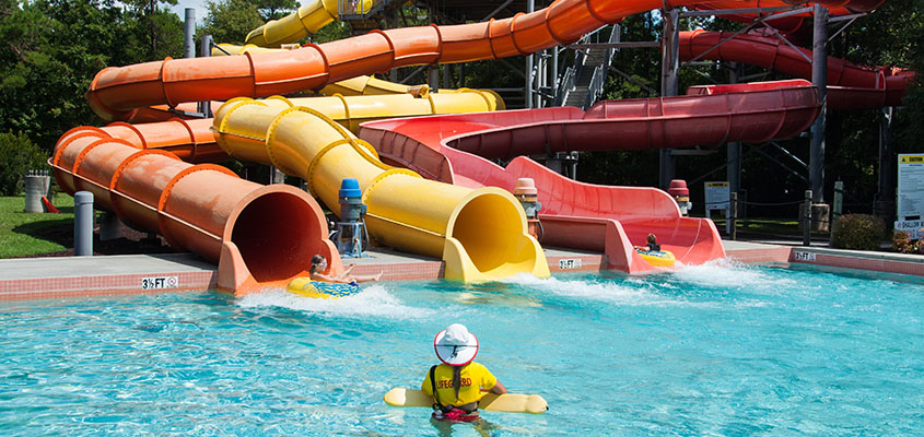 Whirlin Waters Slide Lifeguard &copy; 2014 Audra L. Gibson. All Rights Reserved.