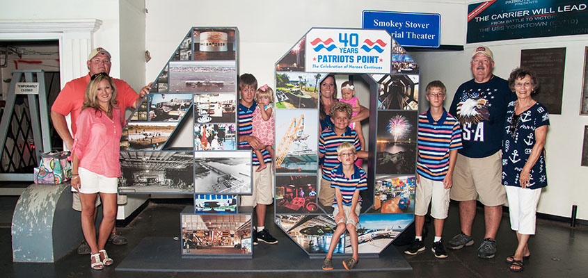 The Carr family came all the way from Suffolk, VA to enjoy the celebration of the 40th Anniversary. &copy; 2016 Audra L. Gibson.