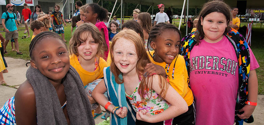 Camp Happy Days kids. &copy; 2014 Audra L. Gibson. All Rights Reserved.