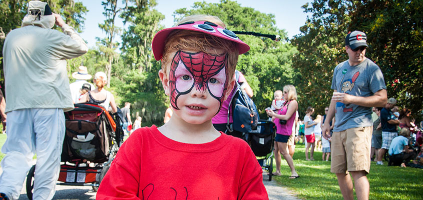 Families enjoy the festivities at the Magnolia Ladybug Release. &copy; 2016 Audra L. Gibson