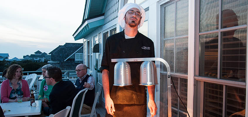 Bald Head Island Carving Station &copy; 2014 Audra L. Gibson. All Rights reserved.