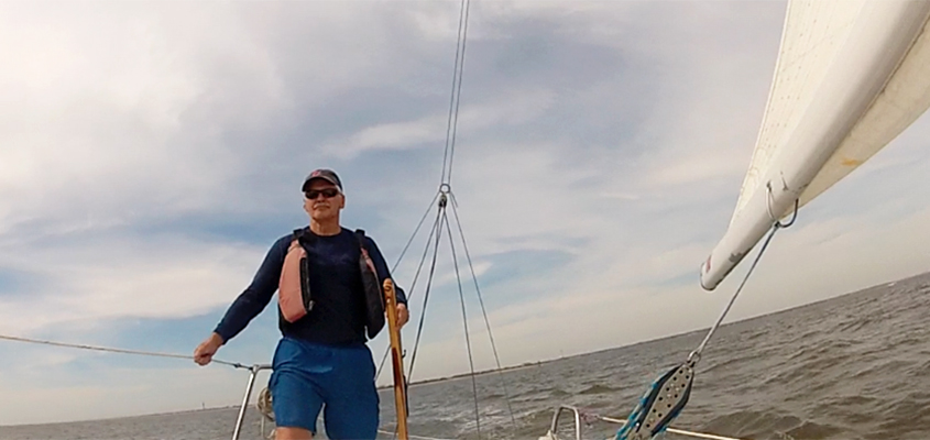 Harper Peterson Bald Head Island Sailing &copy; Audra Gibson