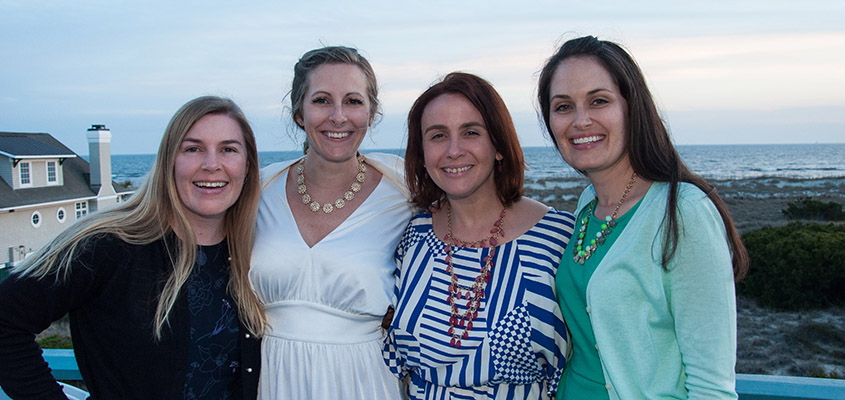 Bald Head Island Rehearsal dinner.