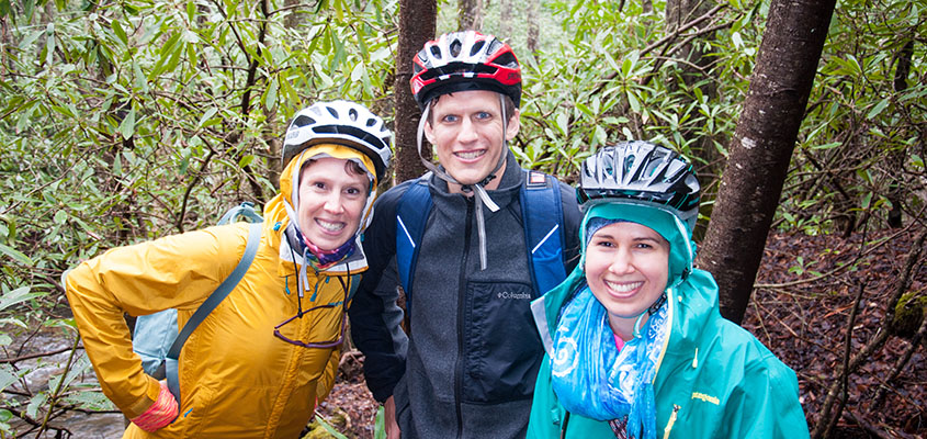 Biking the Virginia Creeper Trail. &copy; 2016 Audra L. Gibson. All Rights Reserved.