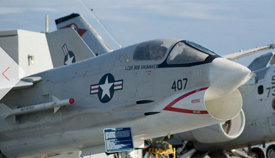 On deck of the USS Yorktown. &copy; Patriots Point. All Rights Reserved.